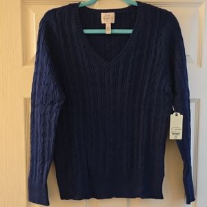 St. John's Bay Navy Blue Knit Apparel